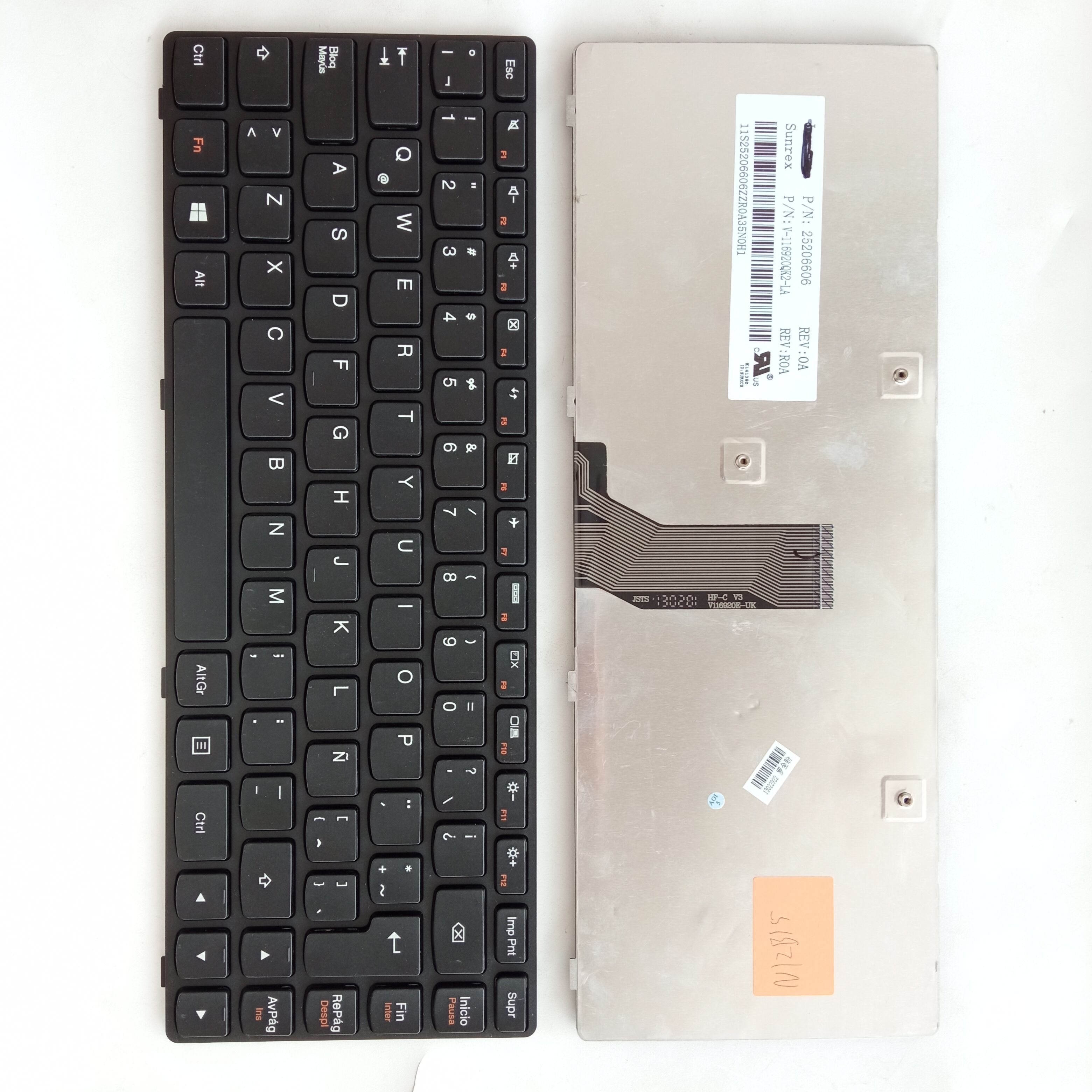 Picture of New Replacement Laptop Keyboard For LENOVO G400/G410/G405 BLACK FRAME BLACK LA Layout